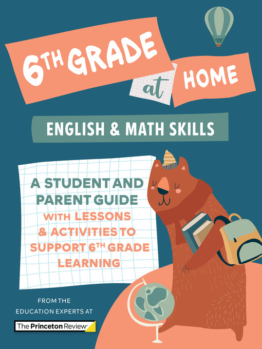 Title details for 6th Grade at Home by The Princeton Review - Wait list